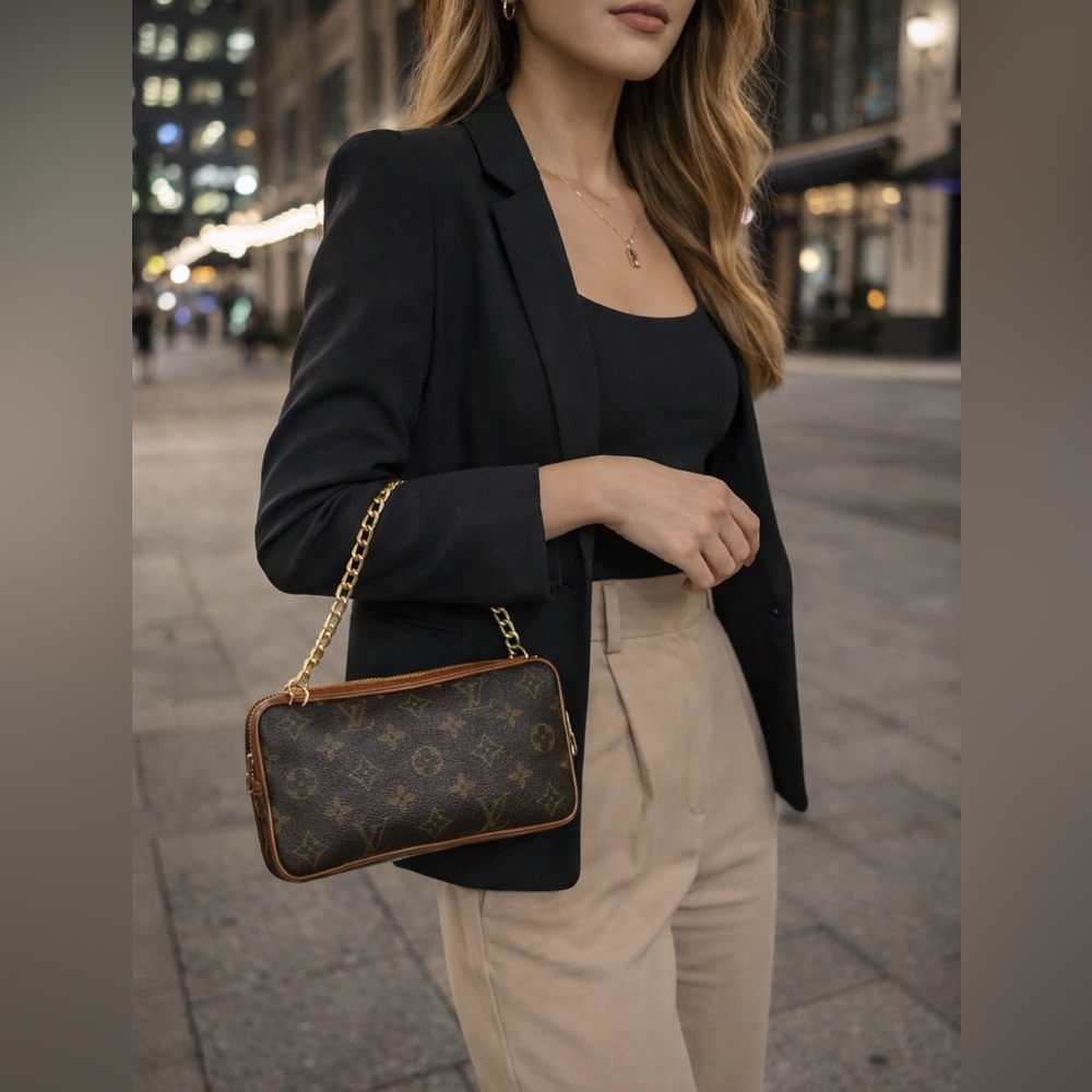 Louis Vuitton Monogram Pochette Marly Bandoulière